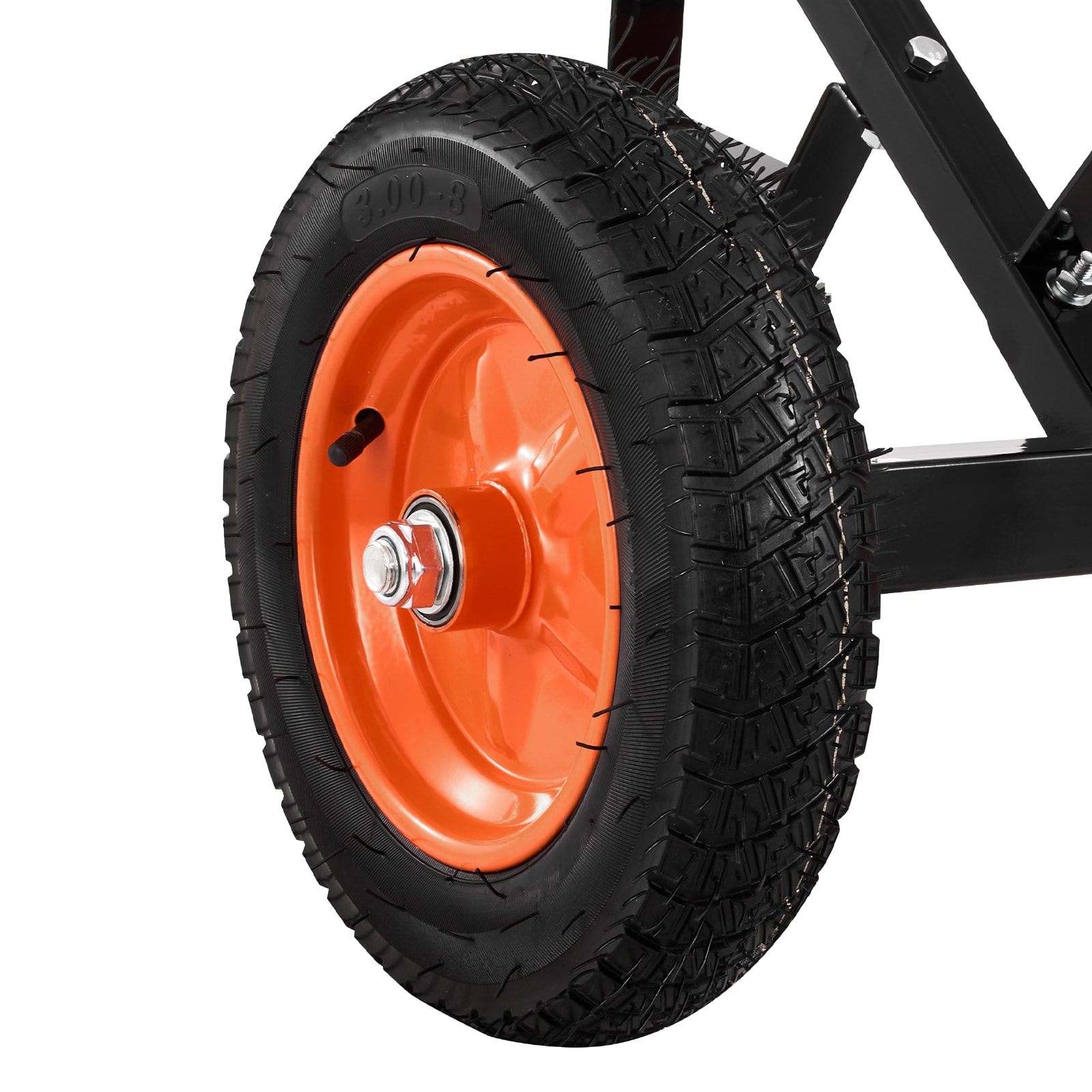 Trailer Dolly With Adjustable Height Ball And Large Pneumatic Tires_voghion.com